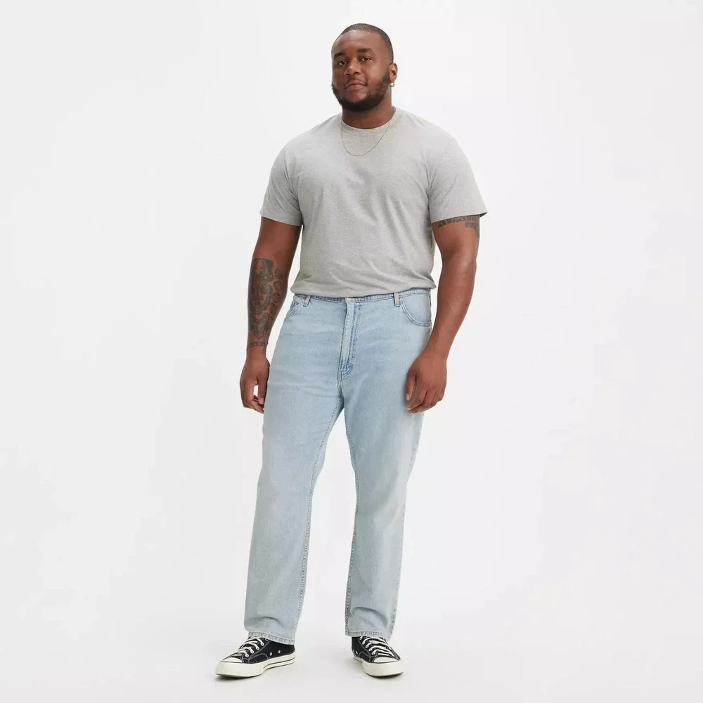Levi's 511 Slim Fit Men's 38×32 Blue Jeans Denim Straight Leg Zip Fly